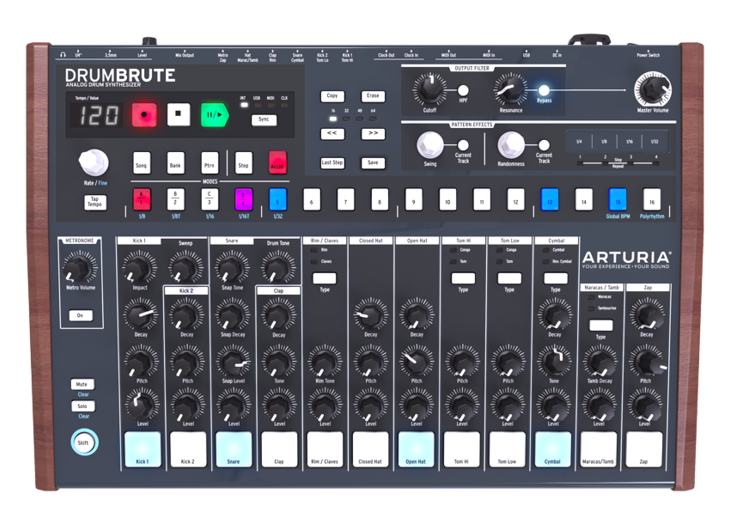 Arturia DrumBrute 展示開始しました Arturia DrumBrute 展示開始しました