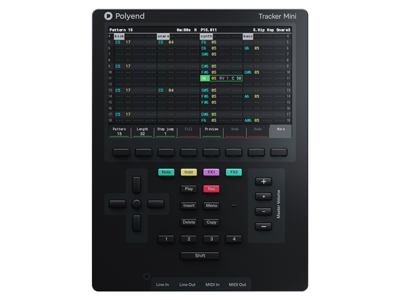 Polyend Tracker Mini 展示/販売中です！