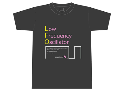 電子音楽Tシャツ LFO2